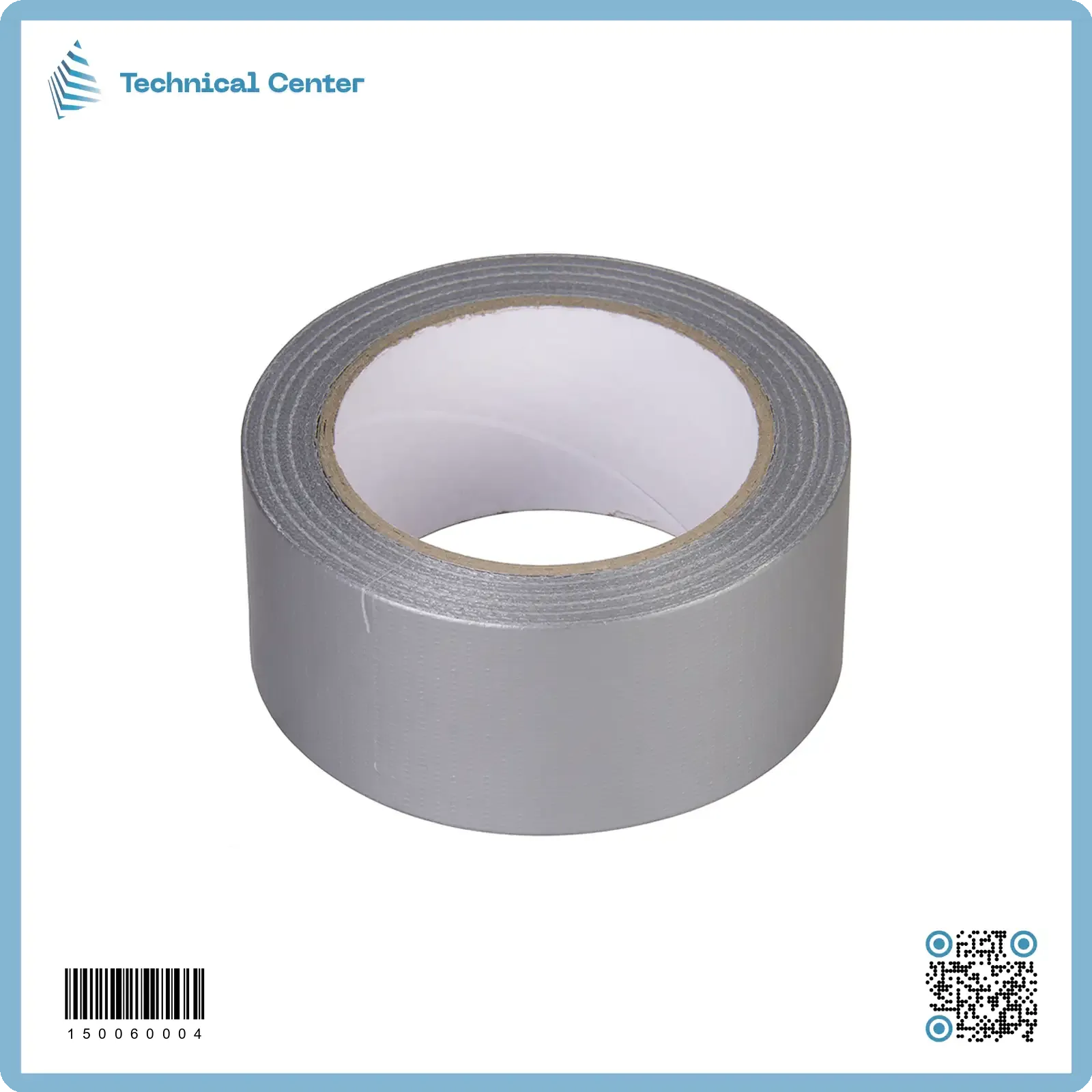 تيب مسلح رصاصي(cloth tape)(48mmX20y)