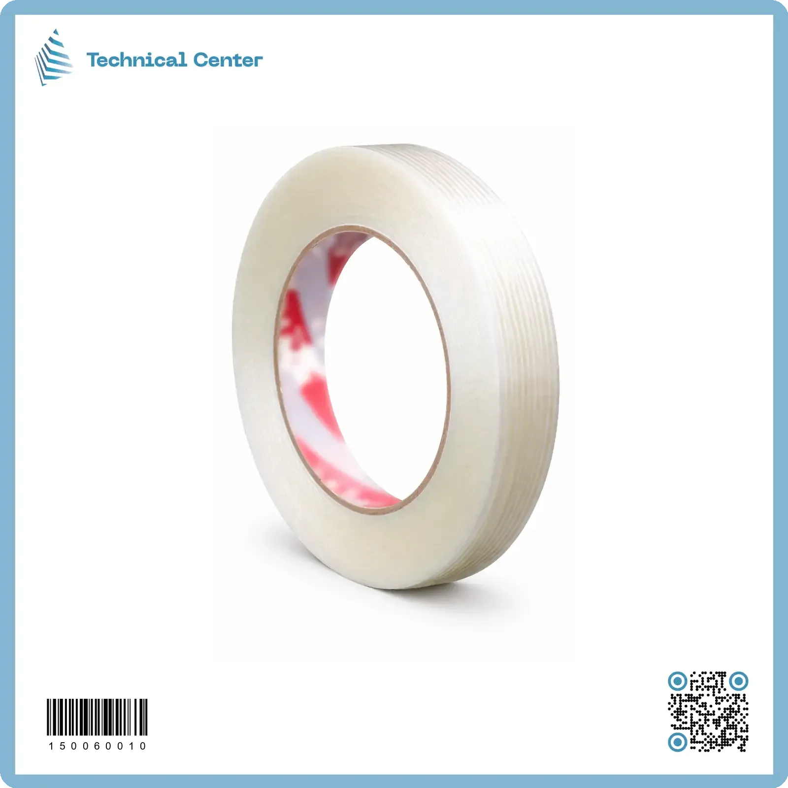 تيب محولات مسلح شفاف طولي(10mmX50m)