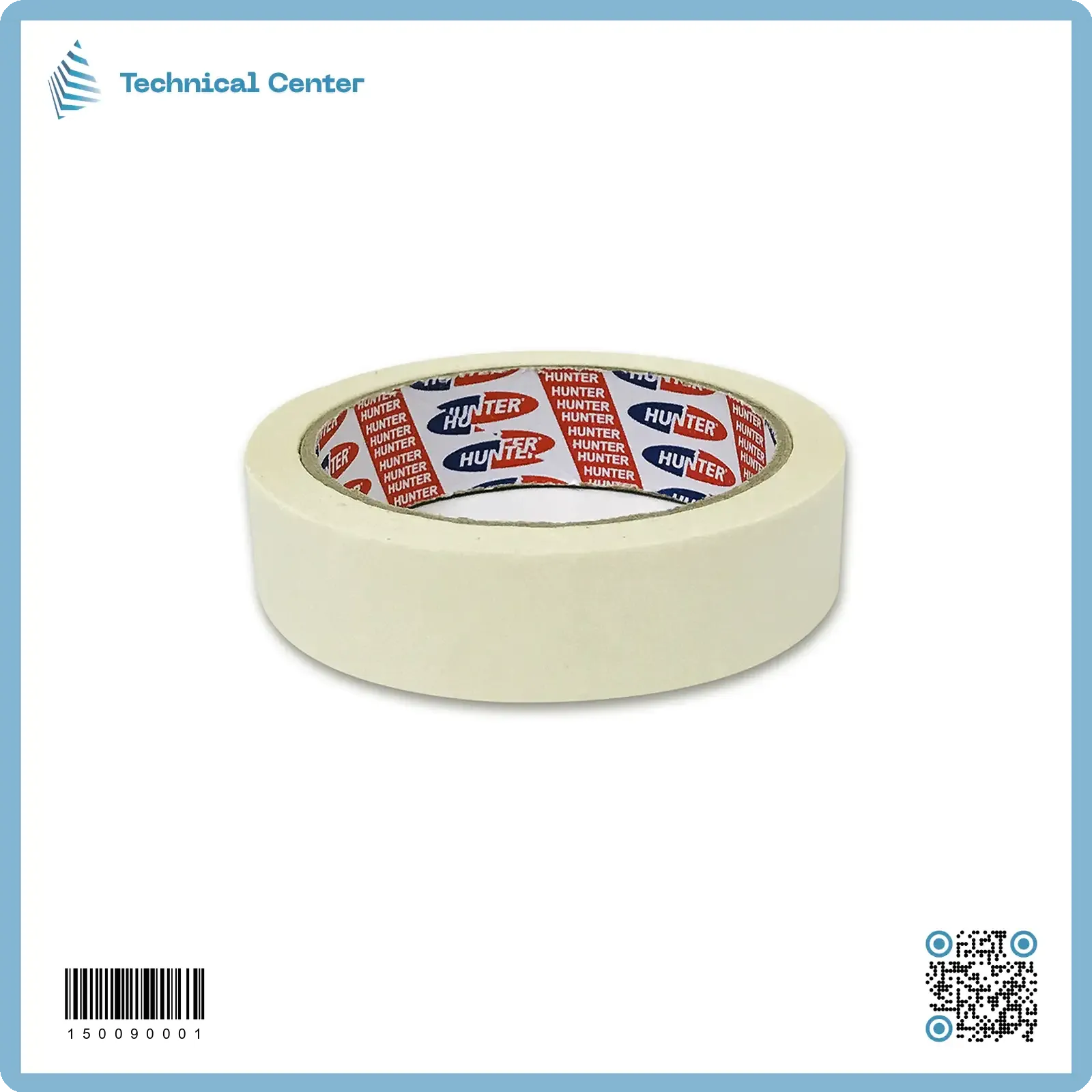 تيب ورقي (22mmX25m) ابيض