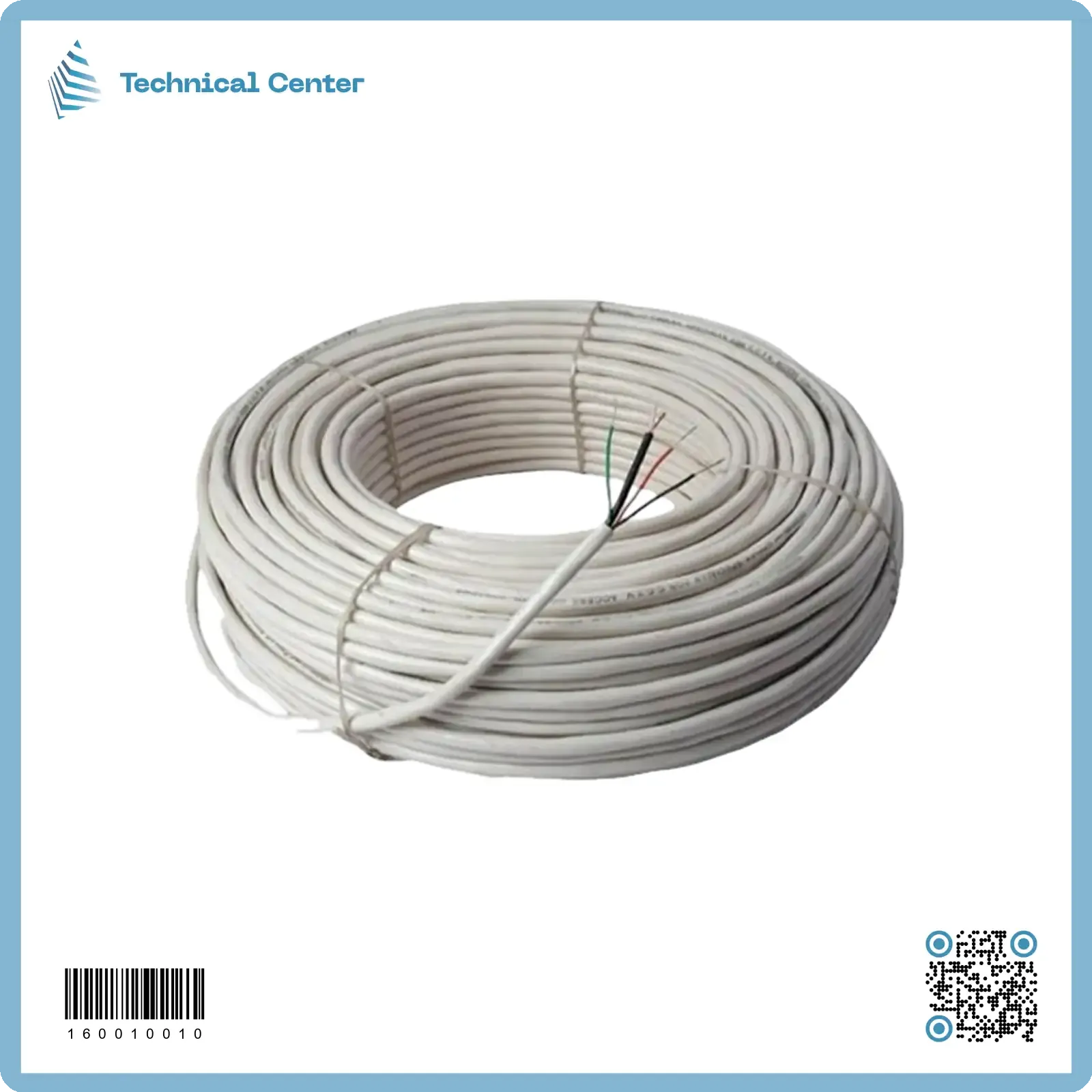 كيبل ابيض شعري(4X1.5mm2) (م)