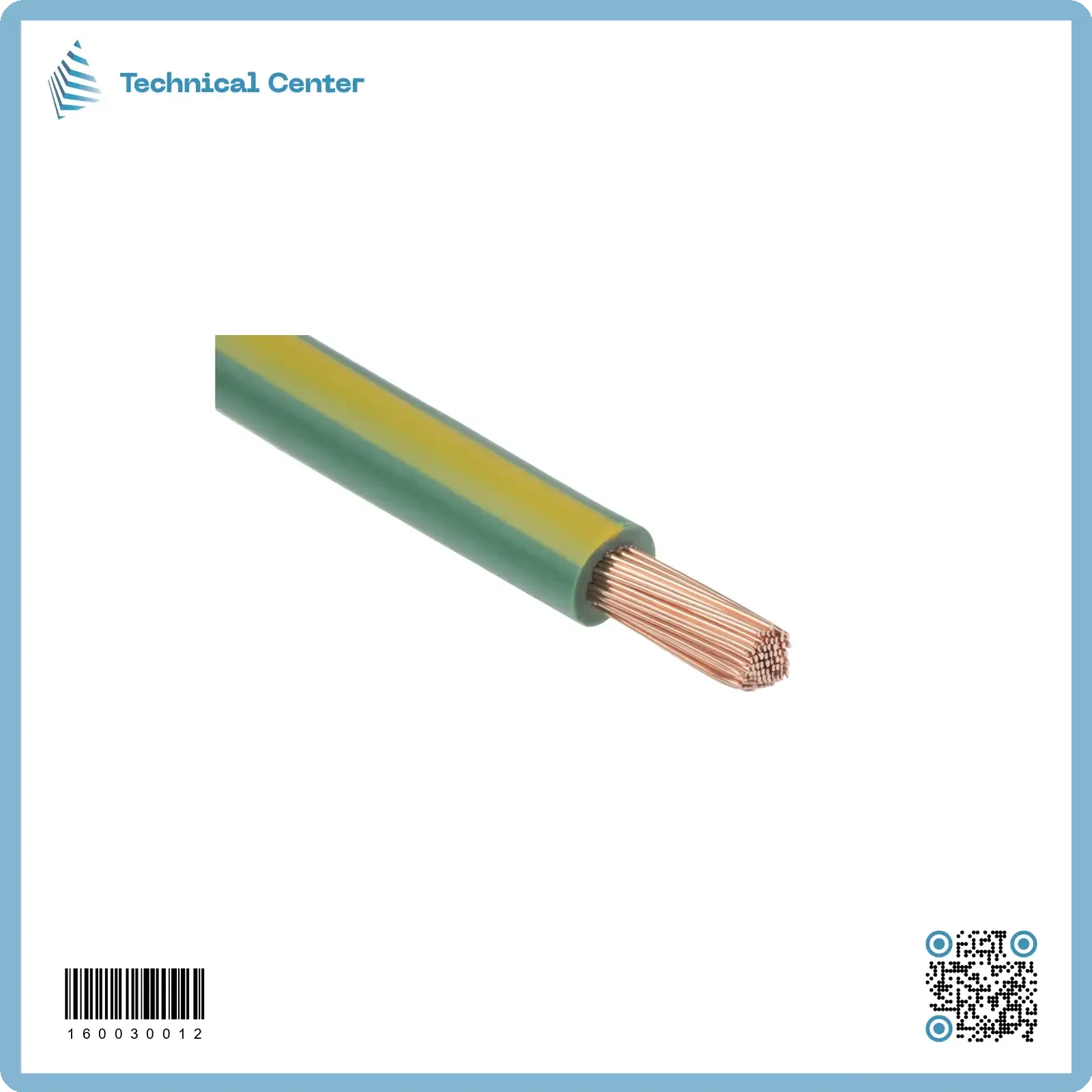 واير سنكل نحاس شعري6ملم2 (م)