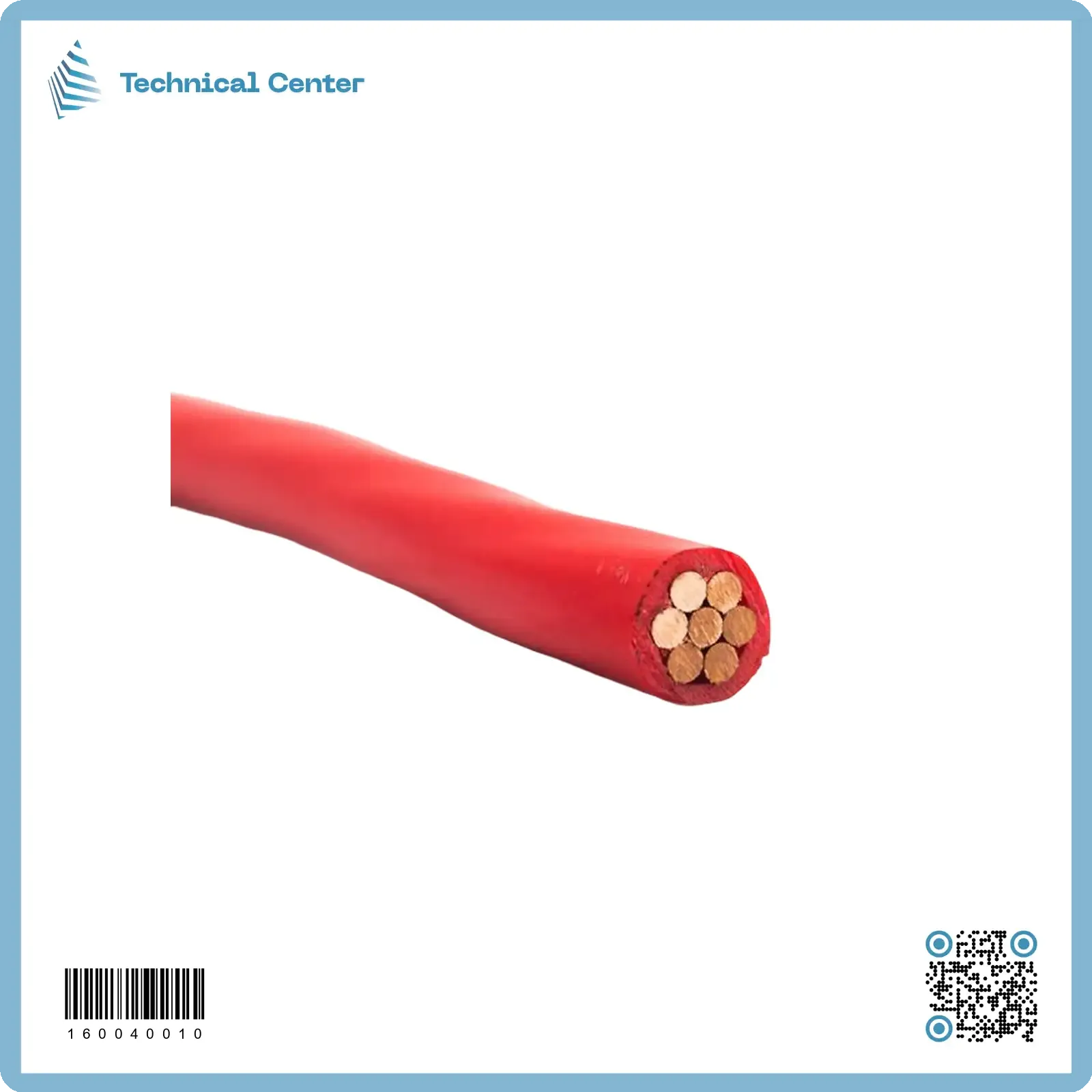 واير سنكل نحاس6.0 ملم2 (م)