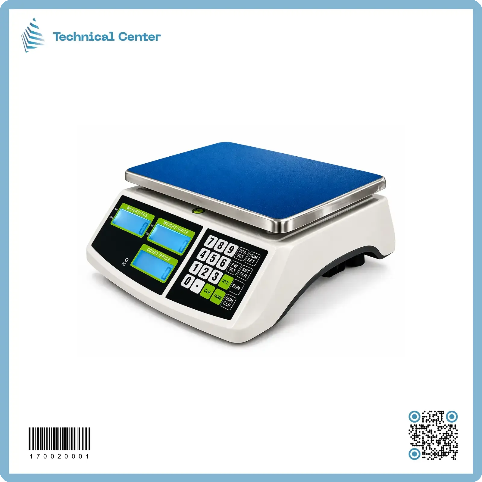 ميزان الكتروني حساس (40kg-1g)(OIML)