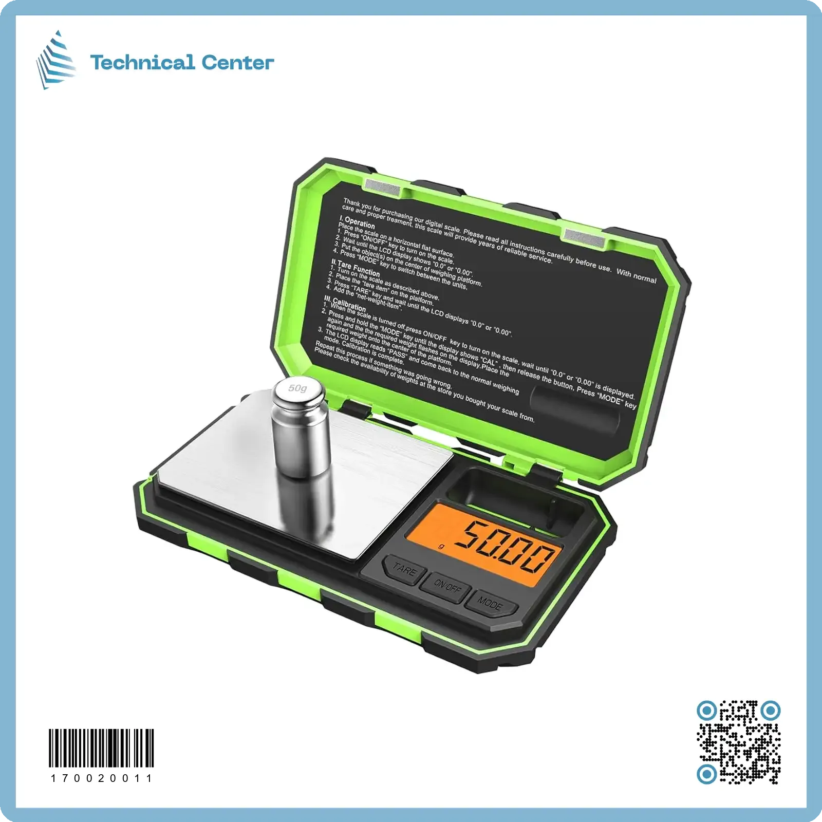ميزان (50g-0.001g)(TN-SERIES)