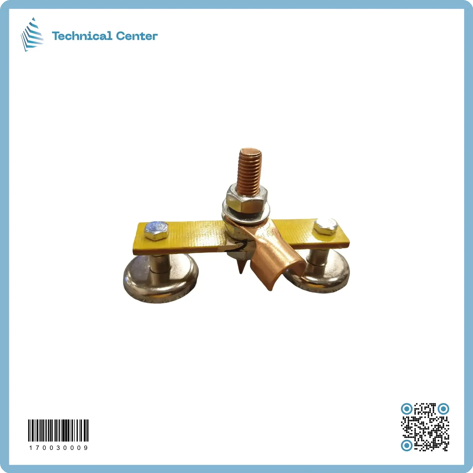 كونكتر ماكنة لحام مغناطيس مزدوج+تيرمنل