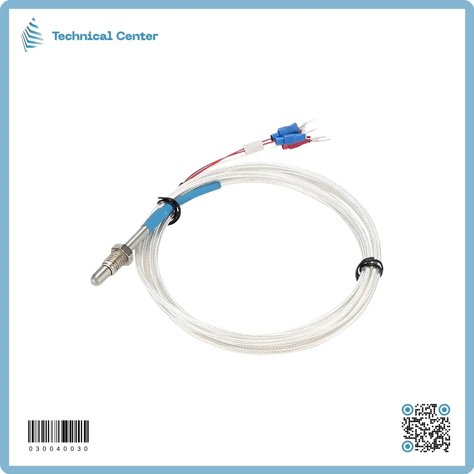 ثرموكبل(-100C-420C)(PT100-WZPT-02)(M6-20mm)