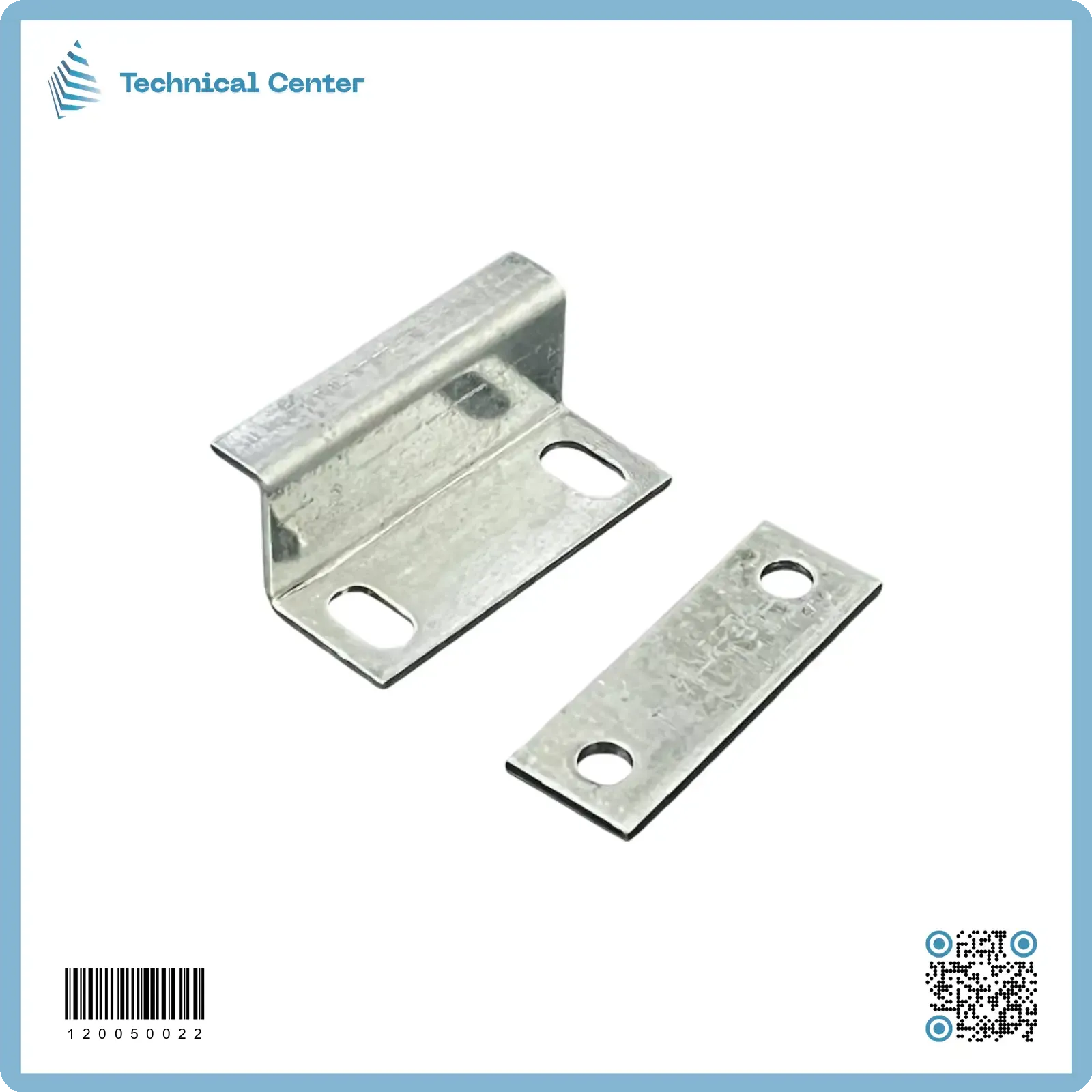 ماسكة الواح ط ش جانبية 2 قطعة2mm (Z-7cm)