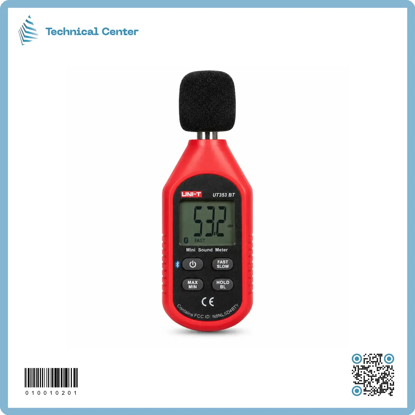 (UT353 BT)مقياس شدة الضوضاء
