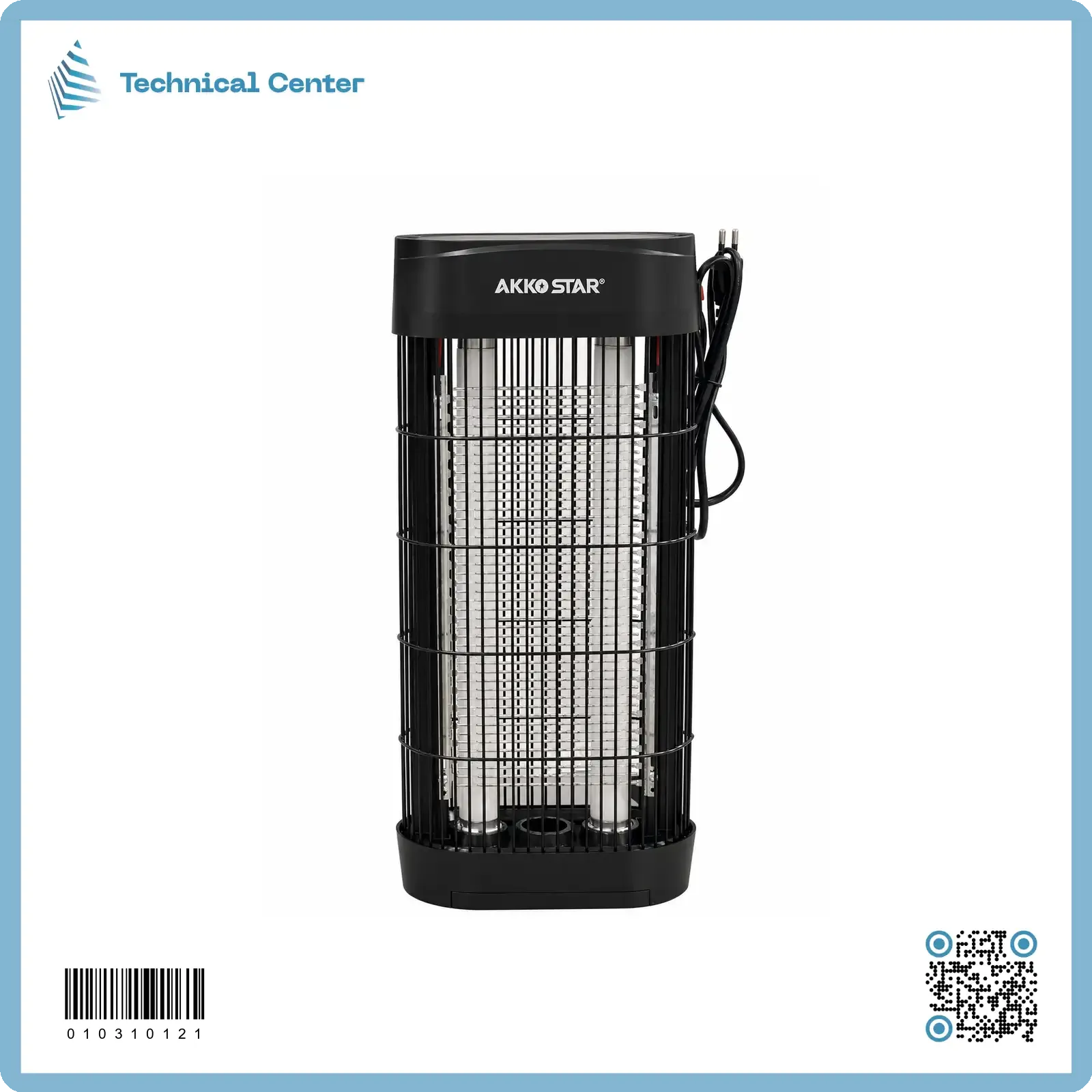 قانصة حشرات عمودية اكوستار(AK-510241)(2X10W)