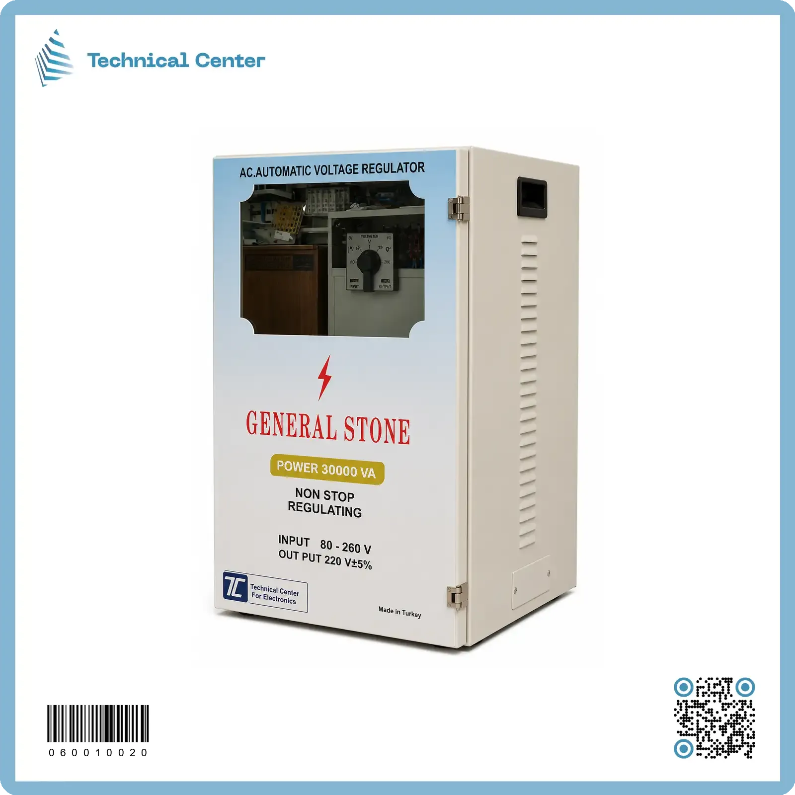 رافع فولتية تركي جنرال (30KVA)(80V-265V)