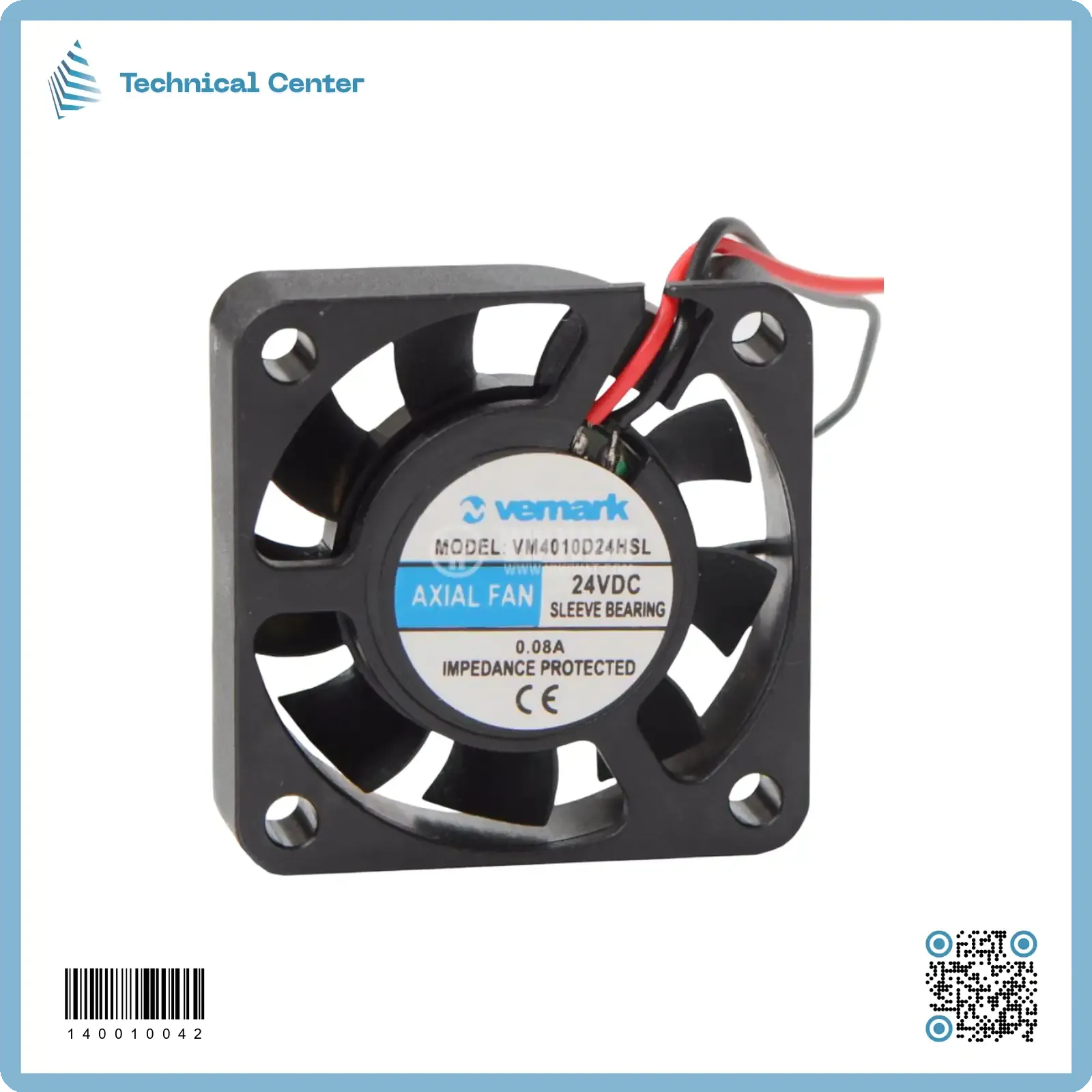 مروحة (24V-DC)mm(40X40X10)