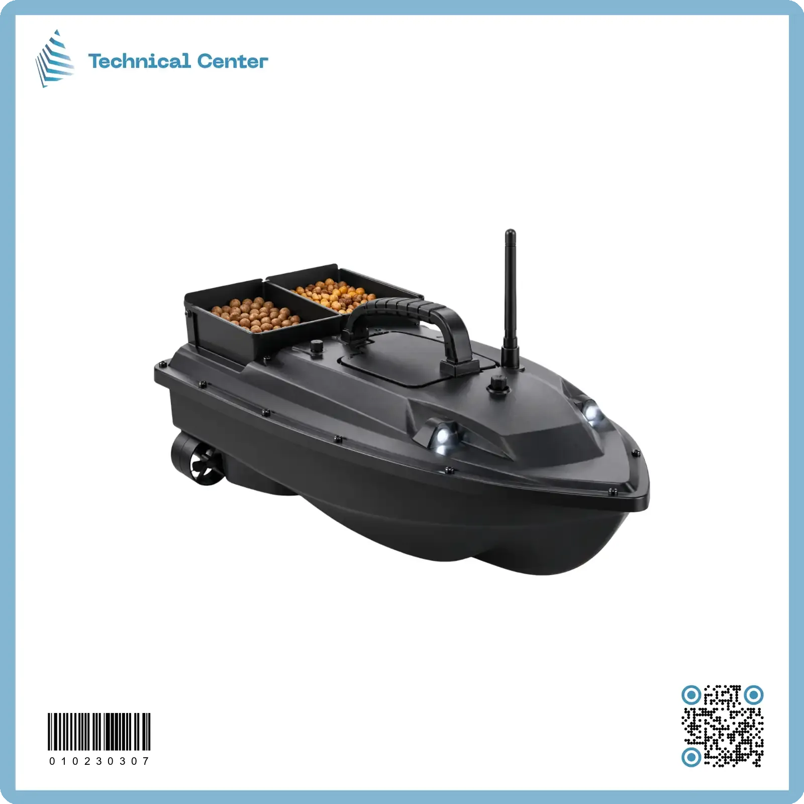 زورق صيد وايرلس (smart 500)