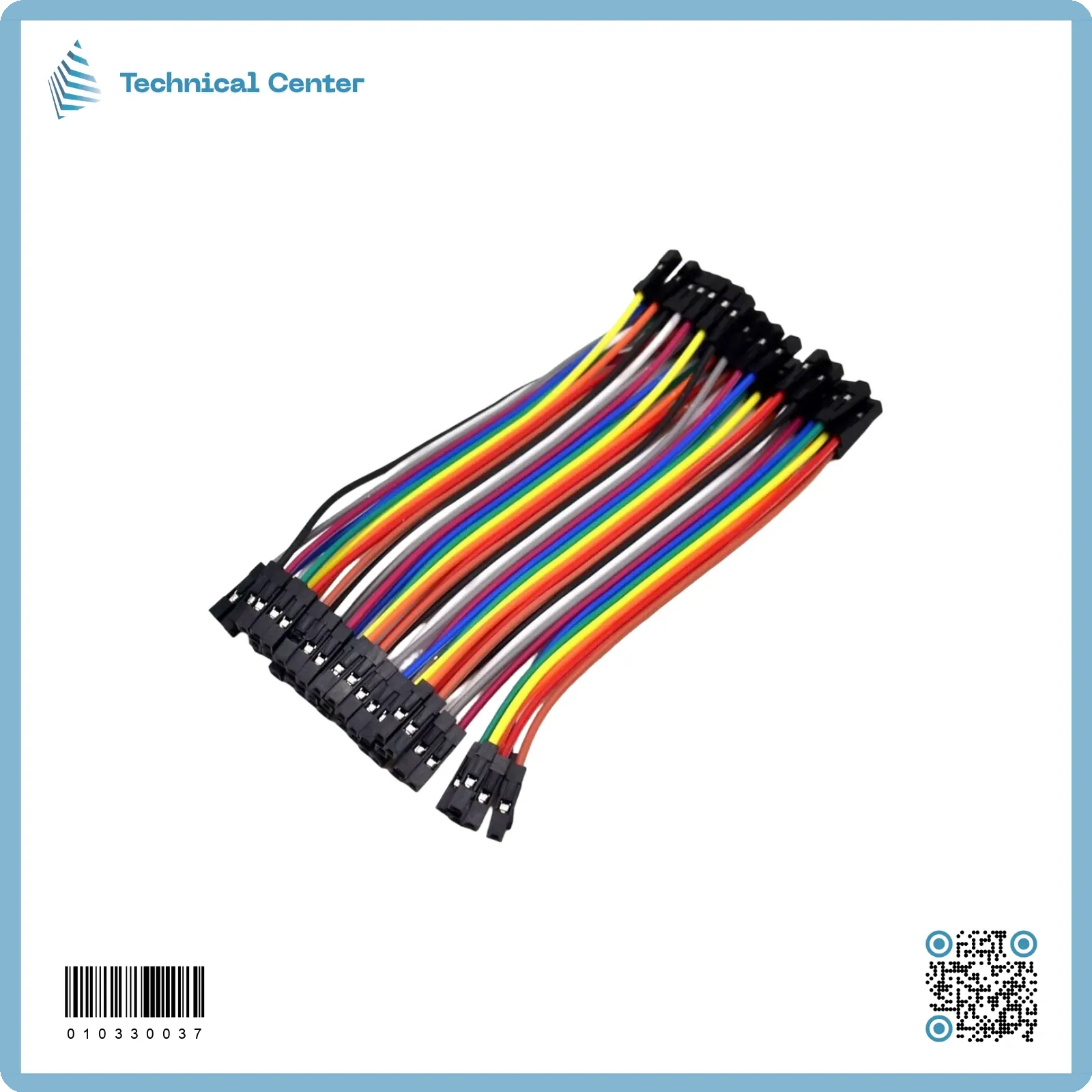 شريط وايرات 40 واير (f-f)10سم